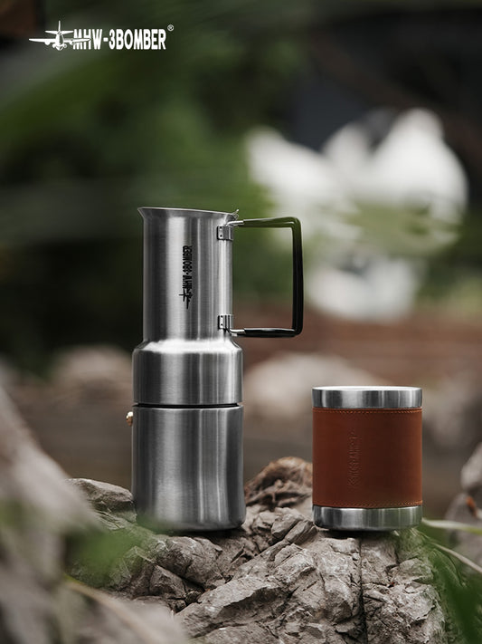 MHW-3Bomber MET Outdoor Moka Pot