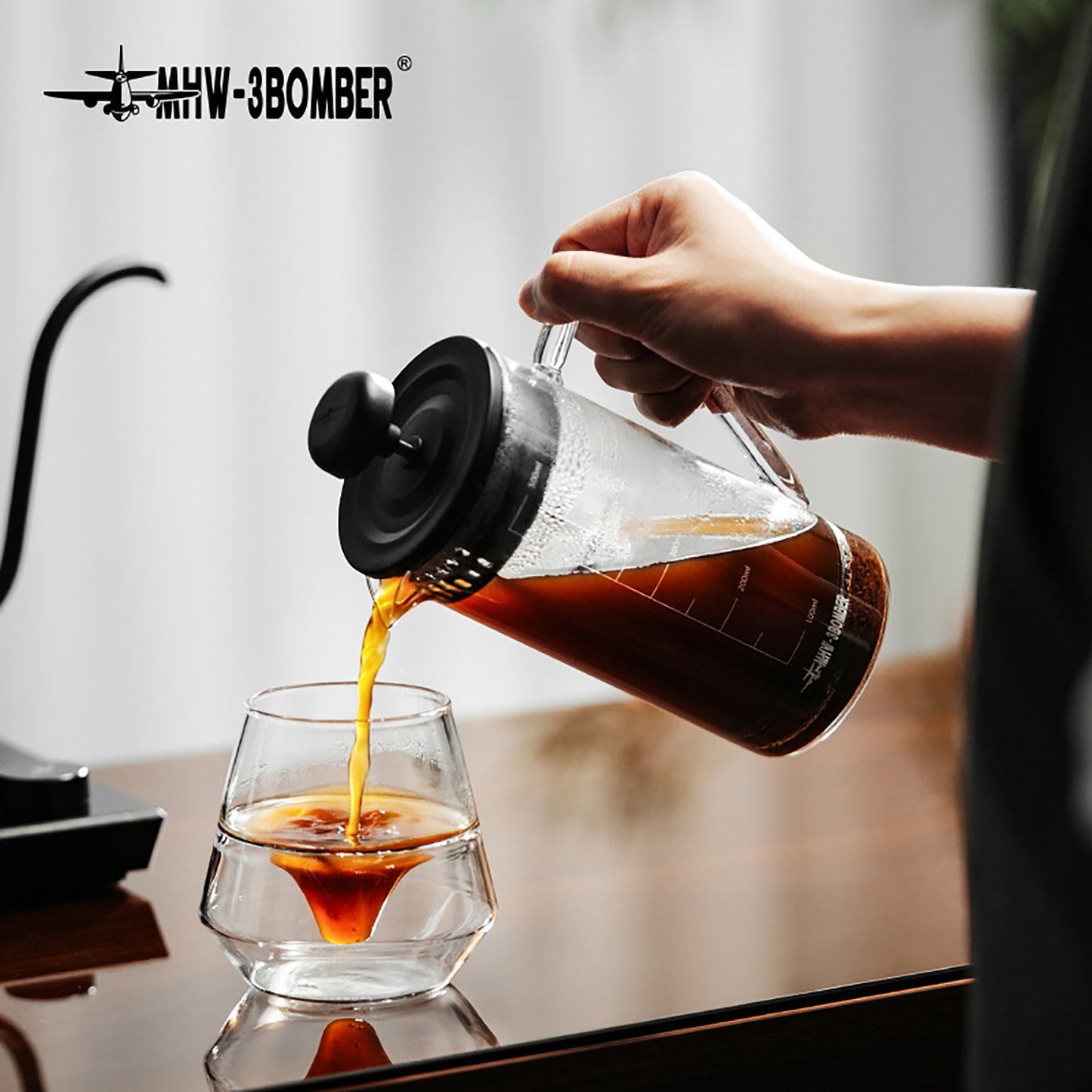 MHW-3Bomber Gimme French Press