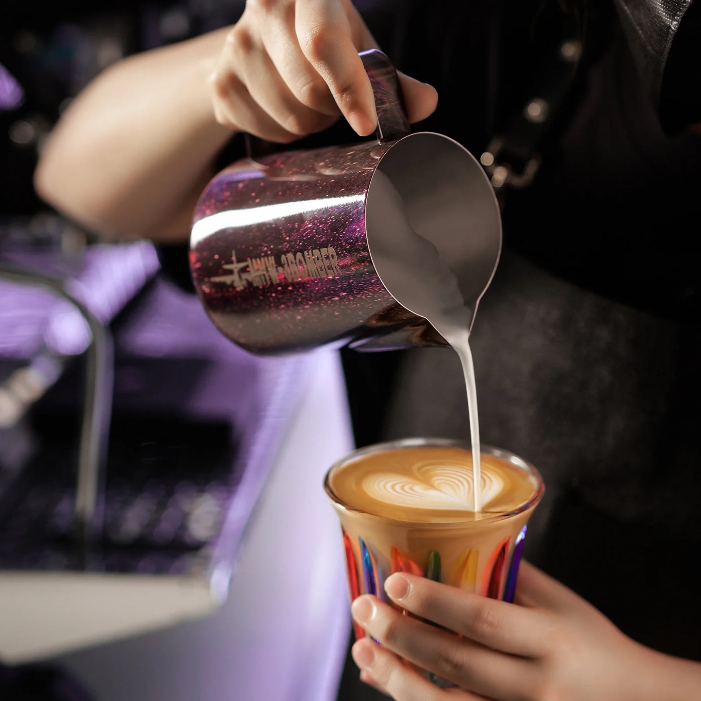 MHW-3Bomber Milk pitcher 3.0 Round Spout