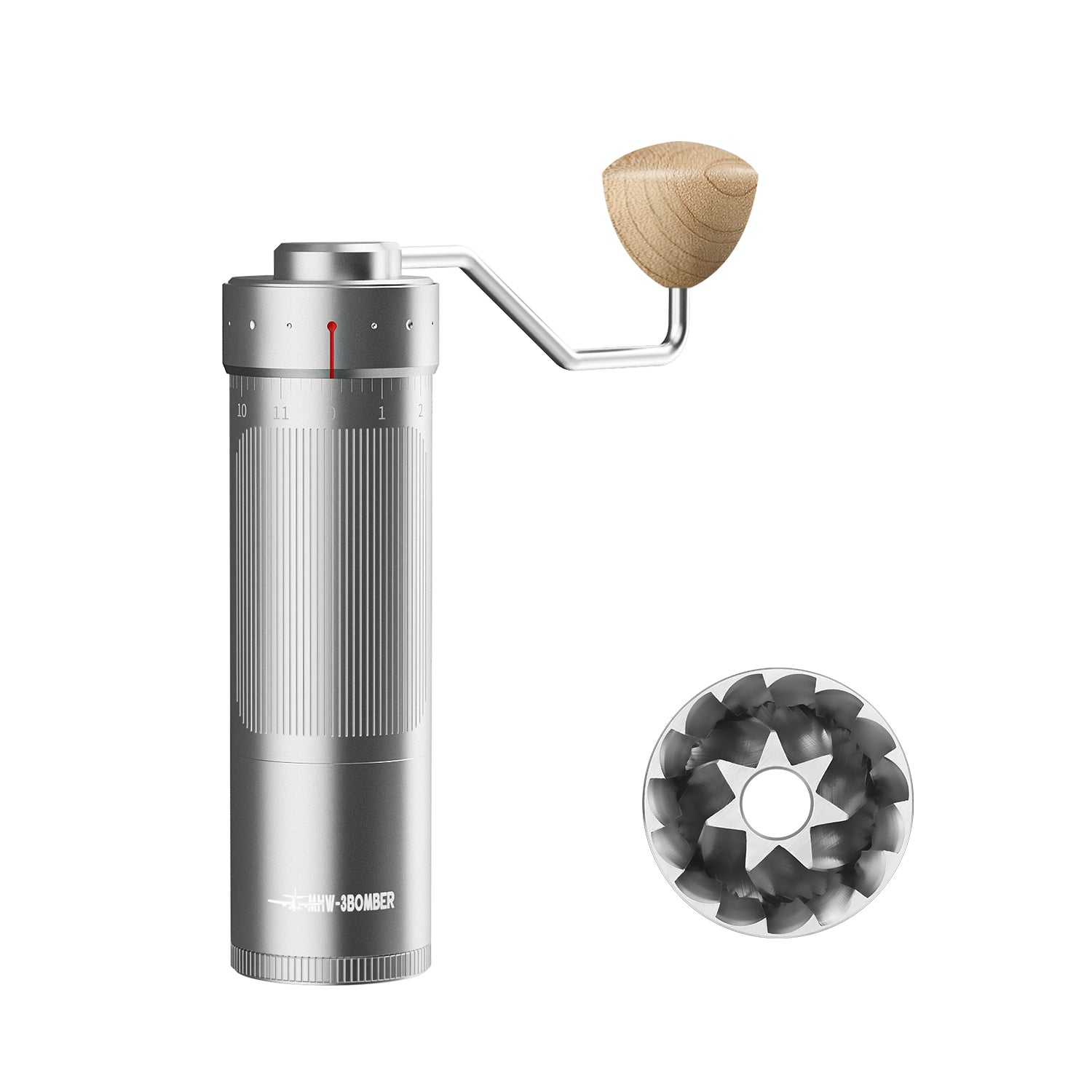 MHW-3Bomber Blade R3 Manual Coffee Grinder – First Cup